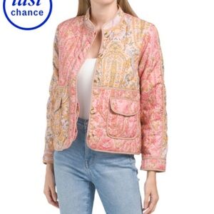 7 For all Mankind patchwork quilted jacket